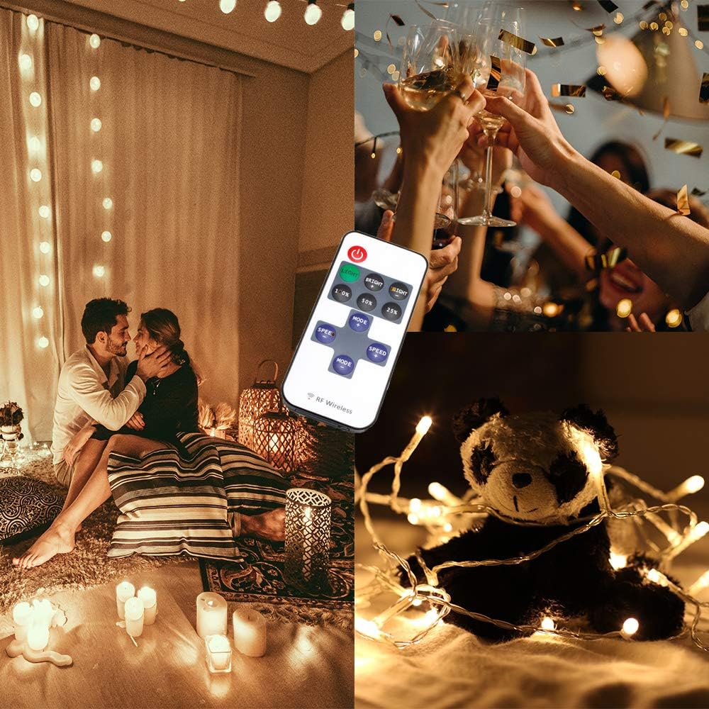 LED Strip Controller – 5V/24V – White RF Remote with Dimmer Function | For Single Color 5050/3528 Strips - Image 7