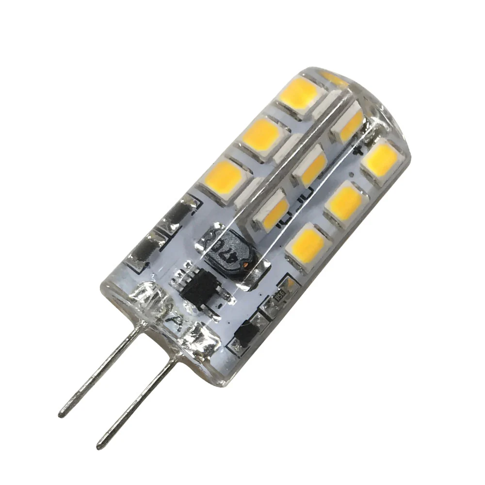 10 Pack G4 LED Light Bulb Bi-Pin Silicon Encapsulation 12V 2.5 W 150-180Lumen 24x2835 LEDs Dimmable 25W Equivalent - Image 2