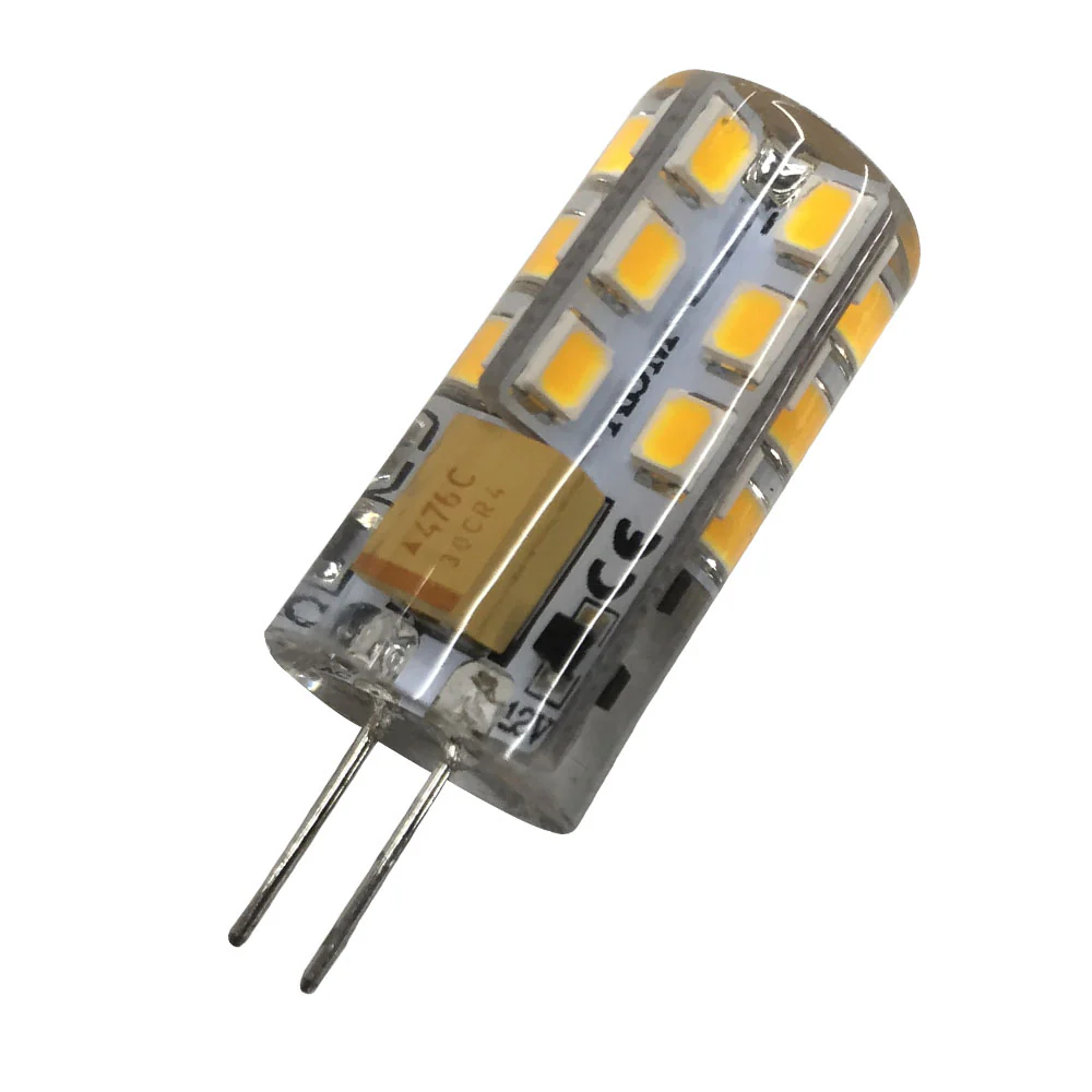 10 Pack G4 LED Light Bulb Bi-Pin Silicon Encapsulation 12V 2.5 W 150-180Lumen 24x2835 LEDs Dimmable 25W Equivalent - Image 3