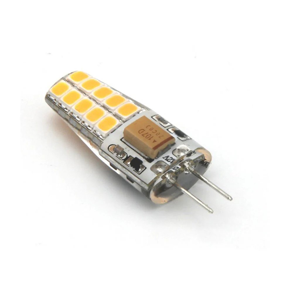 10 Pack G4 LED Light Bulb Bi-Pin Silicon Encapsulation 12V 2.5 W CRI>80 290-310Lumen 20x2835 LEDs 25W Equivalent - Image 2