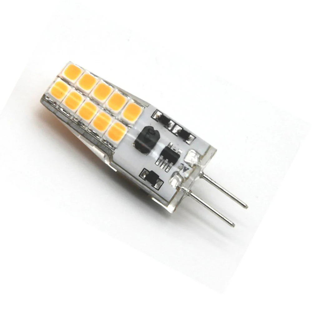 10 Pack G4 LED Light Bulb Bi-Pin Silicon Encapsulation 12V 2.5 W CRI>80 290-310Lumen 20x2835 LEDs 25W Equivalent - Image 3