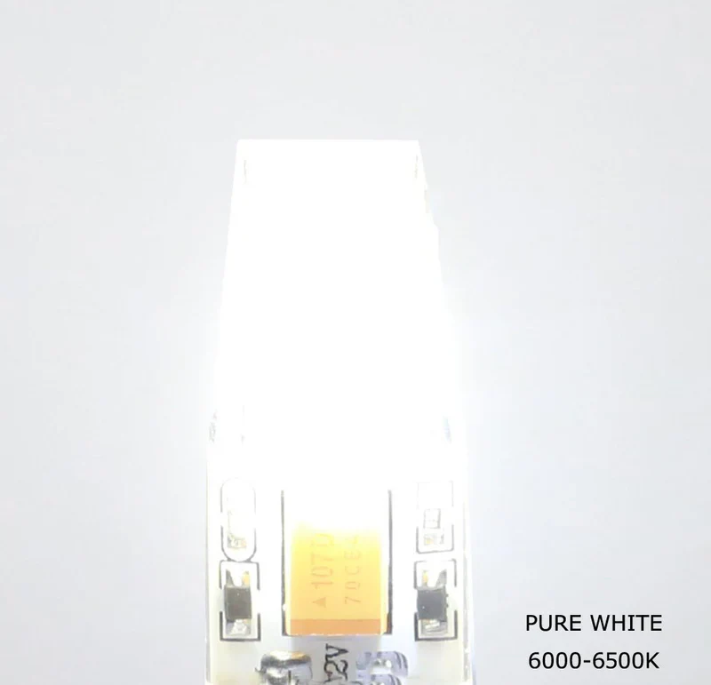 10 Pack G4 LED Light Bulb Bi-Pin base Silicon Encapsulation 12V 2 Watt 1505 COB LEDs CRI>80 160-180Lumen AC/DC 10-20V 20W Equivalent Halogen LED Replacement - Image 10