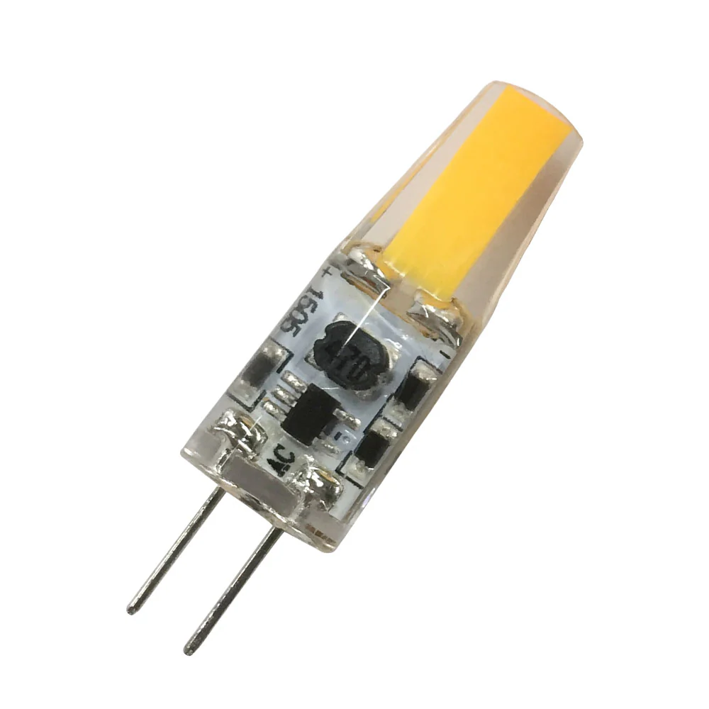 10 Pack G4 LED Light Bulb Bi-Pin base Silicon Encapsulation 12V 2 Watt 1505 COB LEDs CRI>80 160-180Lumen AC/DC 10-20V 20W Equivalent Halogen LED Replacement - Image 4