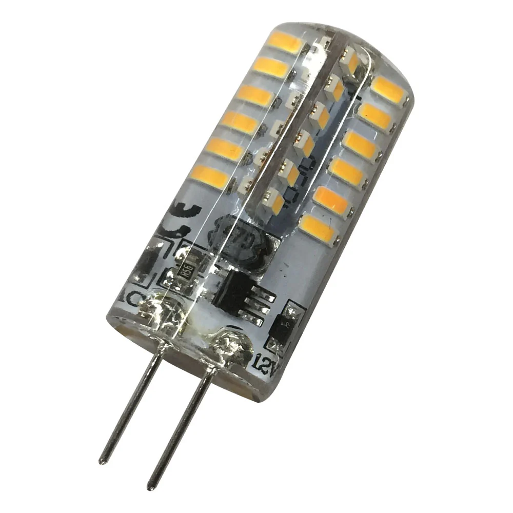 10 Pack G4 LED Light Bulb Bi-Pin Silicon Encapsulation 12V 2W 140-160Lumen 48x3014 LEDs Dimmable 20W Equivalent - Image 3