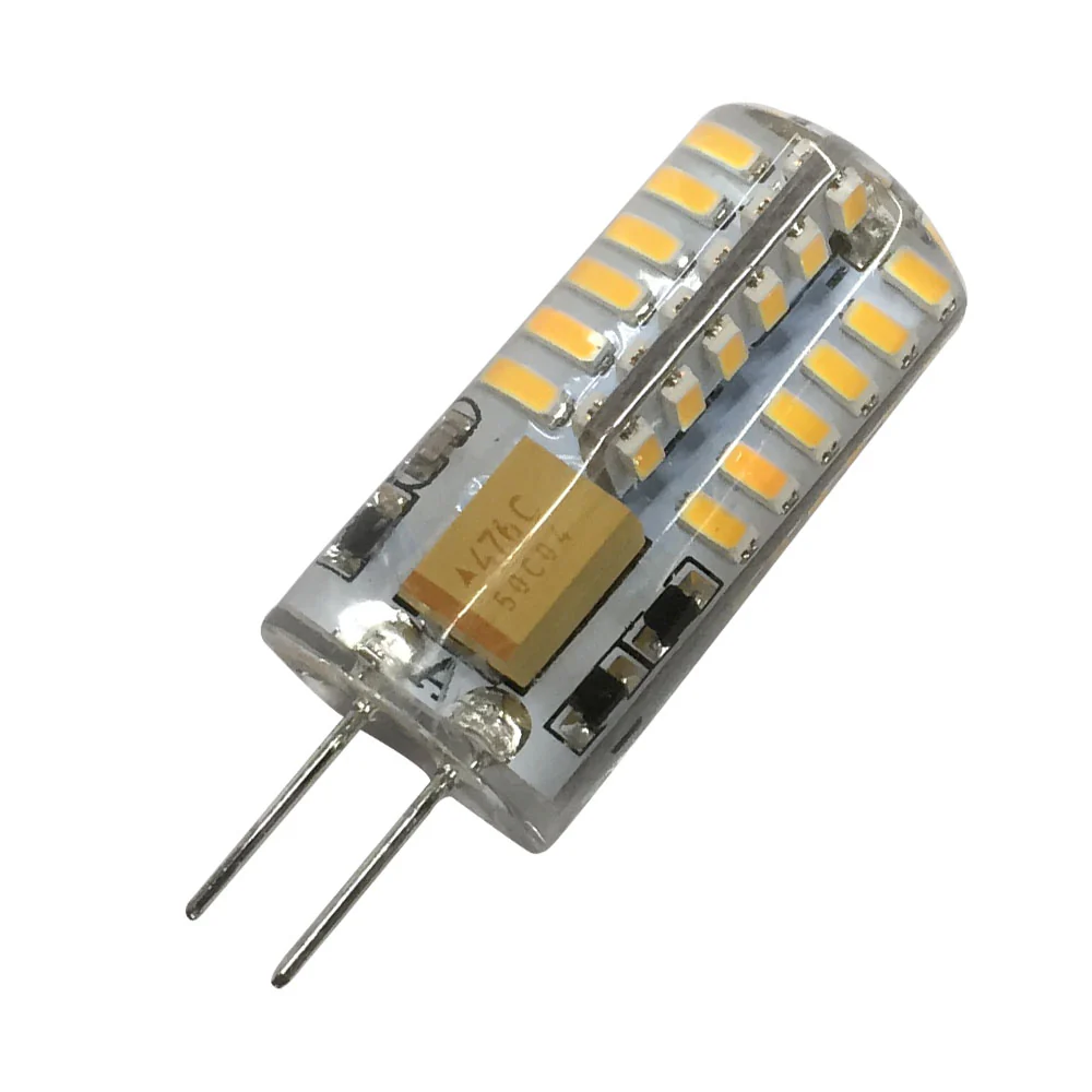 10 Pack G4 LED Light Bulb Bi-Pin Silicon Encapsulation 12V 2W 140-160Lumen 48x3014 LEDs Dimmable 20W Equivalent - Image 4