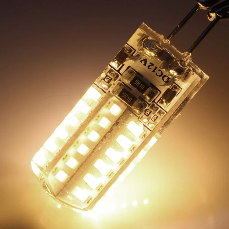 10 Pack G4 LED Light Bulb Bi-Pin Silicon Encapsulation 12V 2W 140-160Lumen 48x3014 LEDs Dimmable 20W Equivalent - Image 8