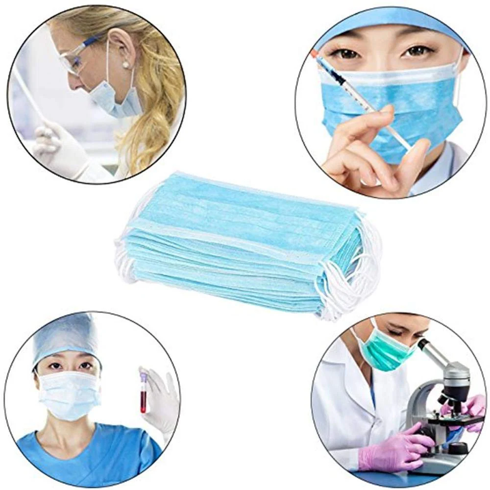 10Pack of BFE95% Face Masks, 3-Ply Cotton Filter Medical Sanitary for Dust, Germ Protection - Image 9