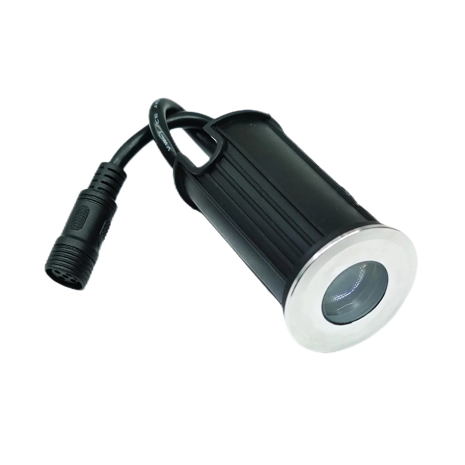 10Pack RGBW IP68 Waterproof Outdoor LED Underground Light 5W 24V Deck light Buried Lamp Spotlight for Pathway Driveway Garden Recessed Landscape with Stainless Steel Body PC Cover Tempering Glass Len - Image 4