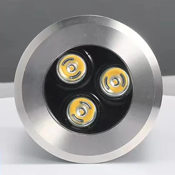 10Pack RGBW IP68 Waterproof Outdoor LED Underground Light 5W 24V Deck light Buried Lamp Spotlight for Pathway Driveway Garden Recessed Landscape with Stainless Steel Body PC Cover Tempering Glass Len - Image 5