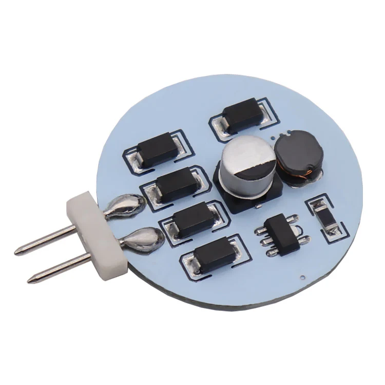 10PCS Pack 2 Watt (20 Watt Equivalent) AC/DC 10-30 V Flat Round Wafer Disc Light Bulb G4 Bi-pin base Lamps with 15 pcs LED SMD5630 - Image 2