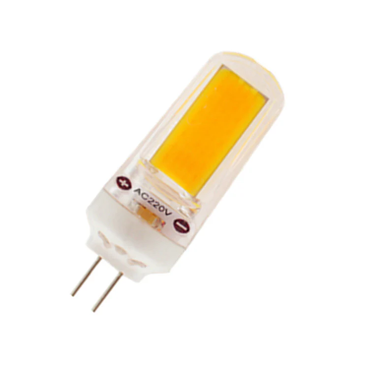 10PCS Pack 110V 220V AC Triac Dimmable 3W G4 E14 COB 2609 LED Light Bulb - Image 4