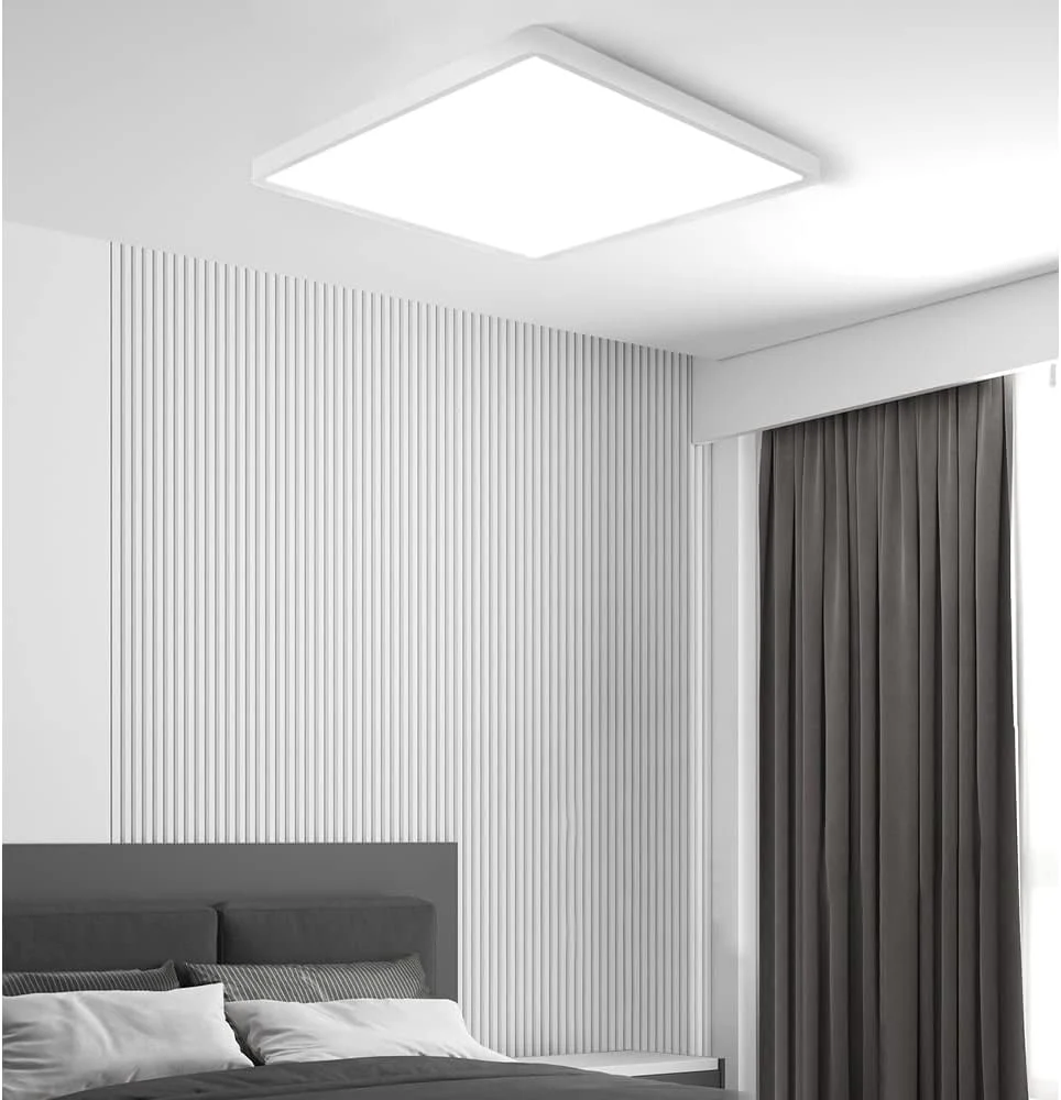 12.0 Inch Square LED Ceiling Light – 24W – White – 3000K / 4500K / 5000K / 6500K – Flush Mount Ceiling Light – Local Stock (US/UK/DE) - Image 5