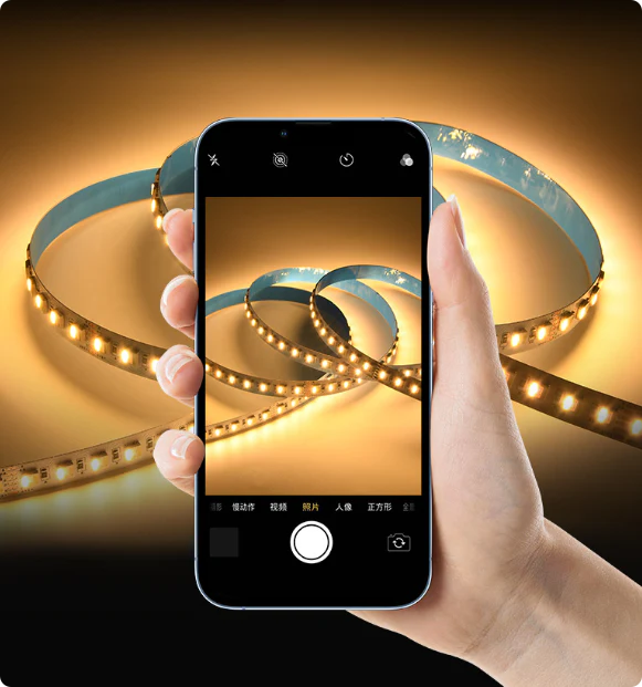 12MM Wide RGBCCT LED Strip Light - DC12V / 24V | 5-In-1 SMD5050-60 LEDs/M | IP00 / IP65 / IP67 | for Mirror, Kitchen Cabinet, Bedroom | 5/50M - Image 4