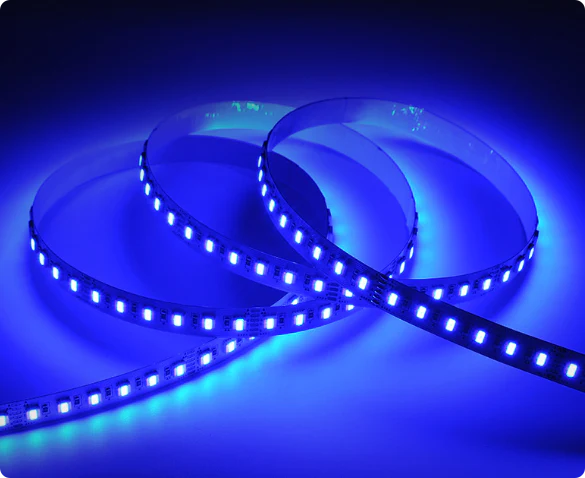 12MM Wide RGBCCT LED Strip Light - DC12V / 24V | 5-In-1 SMD5050-60 LEDs/M | IP00 / IP65 / IP67 | for Mirror, Kitchen Cabinet, Bedroom | 5/50M - Image 6