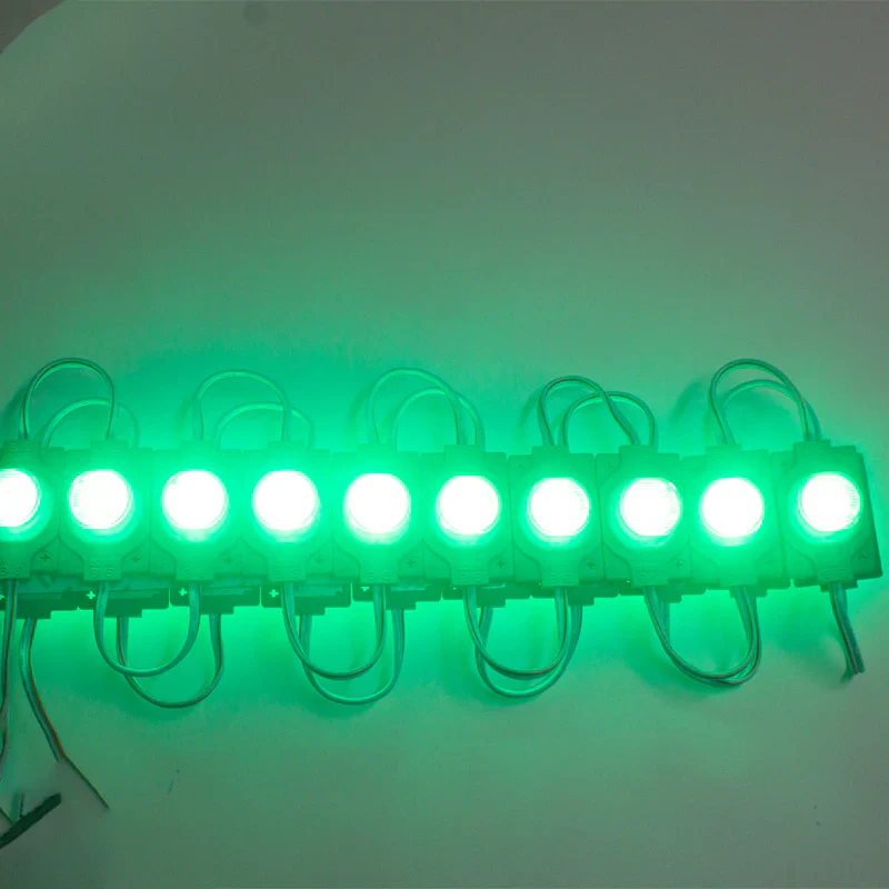12V 1.5W LED Module with Lens, 20pcs/String, 150LM, IP65 Waterproof Sign Module for Light Box, Channel Letter, and Signage Backlighting – 6500K / 3000K / Red / Green / Blue / Yellow / Pink - Image 16