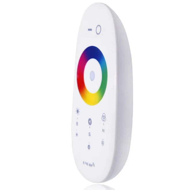 12V-24V DC 2.4G RF Wireless RGB LED Controller for RGB LED Strips with Touch Color Ring Remote - Image 5