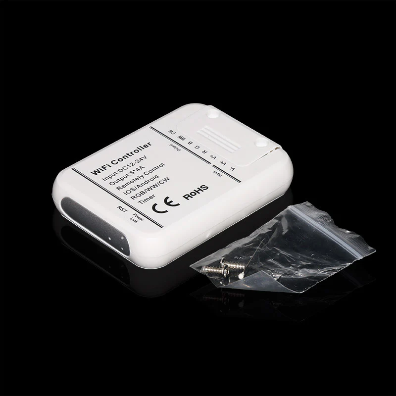 12V-24V DC 5in1 WiFi LED Controller – Compatible with Alexa / Google Home / Magic Home APP | Supports Monochrome, RGB, RGBW, WW+CW, RGBCCT LED Strips | Smart Wireless Control for LED Lights - Image 3