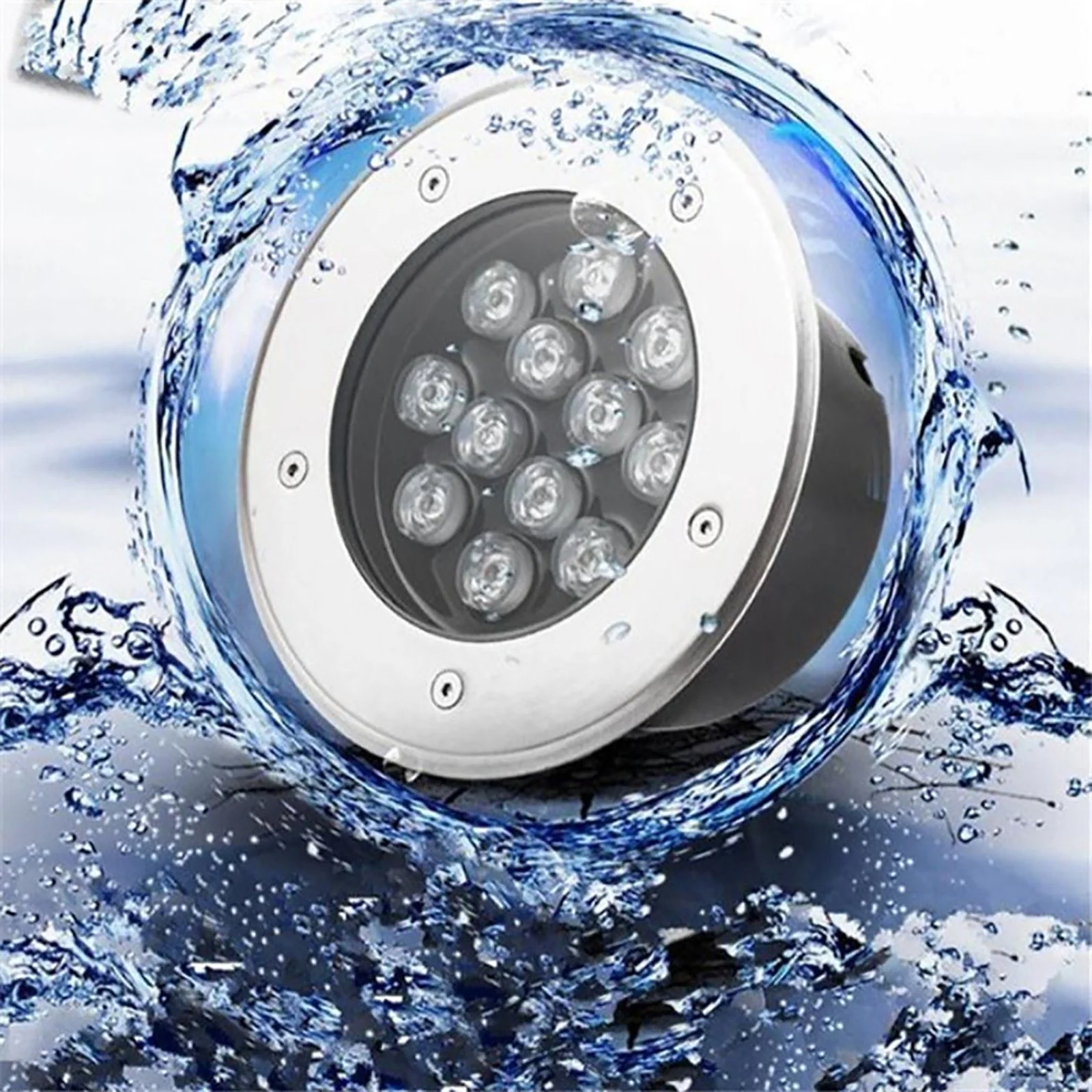 1W / 3W / 5W / 7W LED Inground Well Light – IP67 Waterproof | Low Voltage DC 12V / 24V | Warm White Landscape Uplighting for Garden, Pathway & Yard | 2 / 4 / 10-Pack - Image 10
