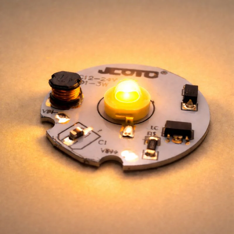 1W 3W DC12V-DC24V LED PCB Component 30mm Wide Round Board - Image 10