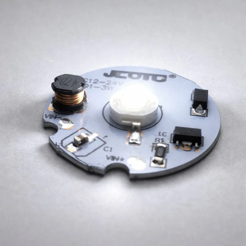 1W 3W DC12V-DC24V LED PCB Component 30mm Wide Round Board - Image 5
