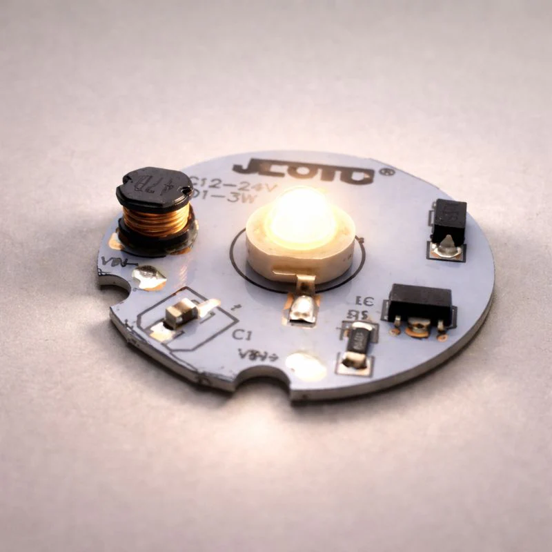 1W 3W DC12V-DC24V LED PCB Component 30mm Wide Round Board - Image 6