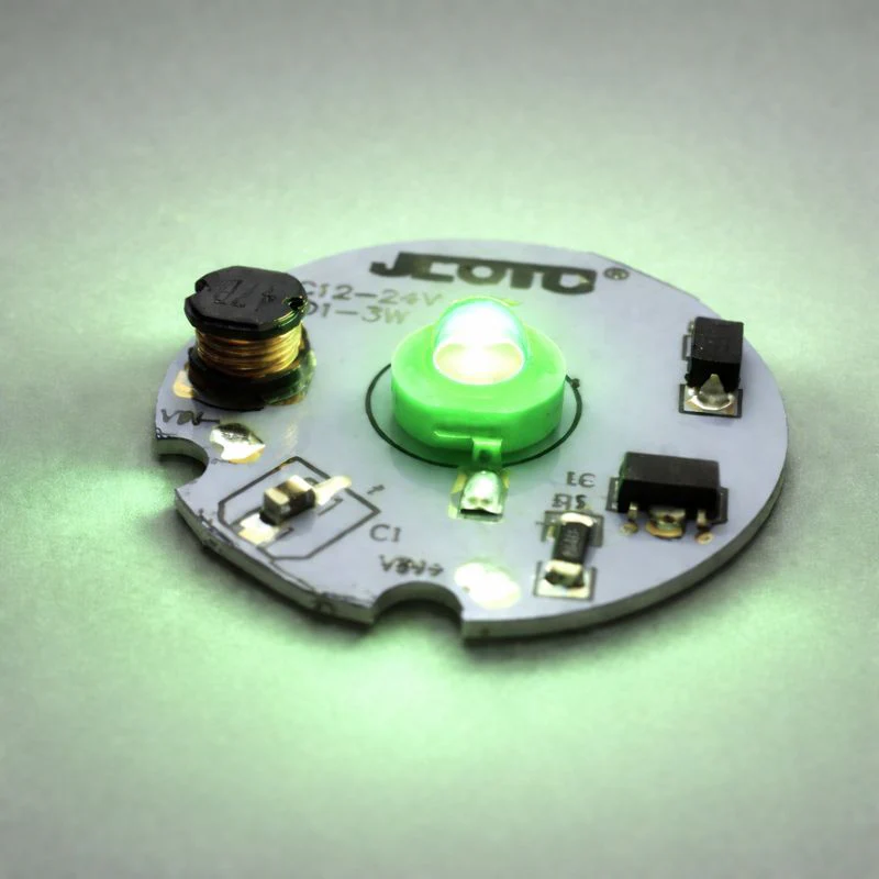 1W 3W DC12V-DC24V LED PCB Component 30mm Wide Round Board - Image 8