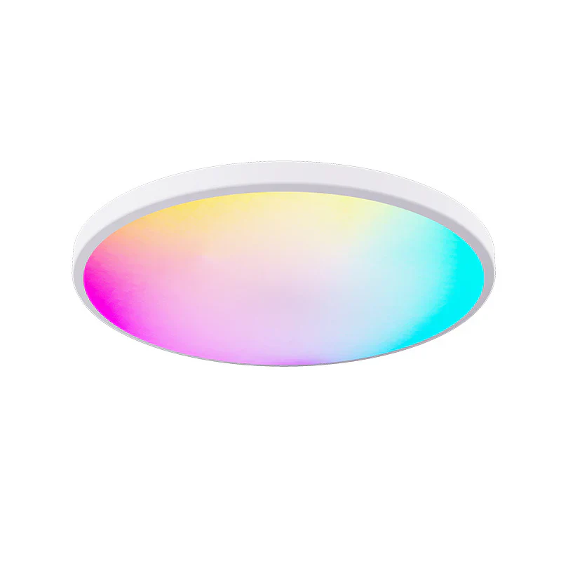 2 Pack 24W 12'' Smart RGBCW Ceiling Light Fixtures RGB Color Changing, 2700K-6500K Adjustable with Dimmable Brightness, Compatible with Alexa/Google Home/APP Control WiFi Light for Bedroom/Kid's Room/Party - Image 10
