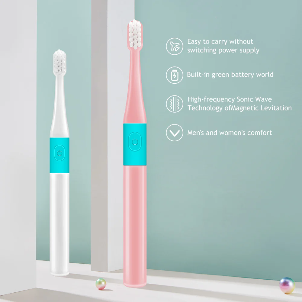 2 Units per Pack Disposable Electric Toothbrush Not Rechargeable Last 90 Days Powerful for Adult - Image 6