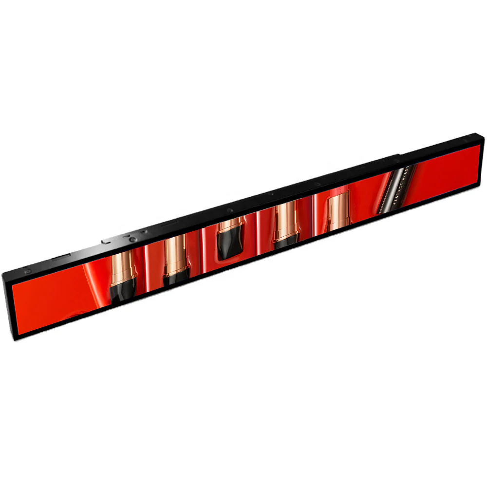 23.1 Inch (579.5×37mm Viewable) Android Stretched LCD Bar Shelf Display | Ultra-Wide Digital Signage Screen | Cloud / Mobile / USB Content Upload - Image 3