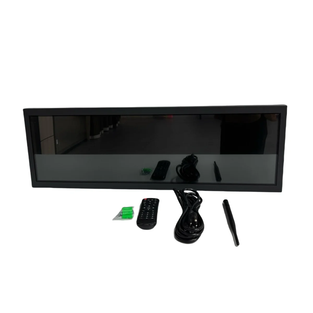 28.1 Inch (698.5×140mm Viewable) Android Stretched LCD Bar Display for Store Shelves | Cloud Platform / Mobile App / USB Media - Image 5
