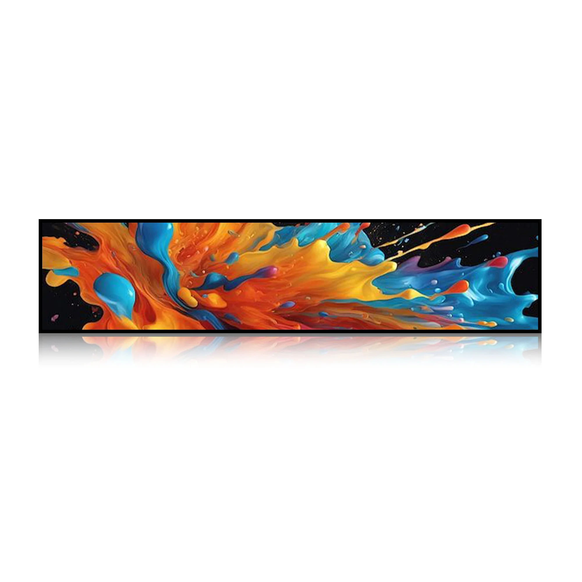 28.1 Inch (698.5×140mm Viewable) Android Stretched LCD Bar Display for Store Shelves | Cloud Platform / Mobile App / USB Media - Image 12