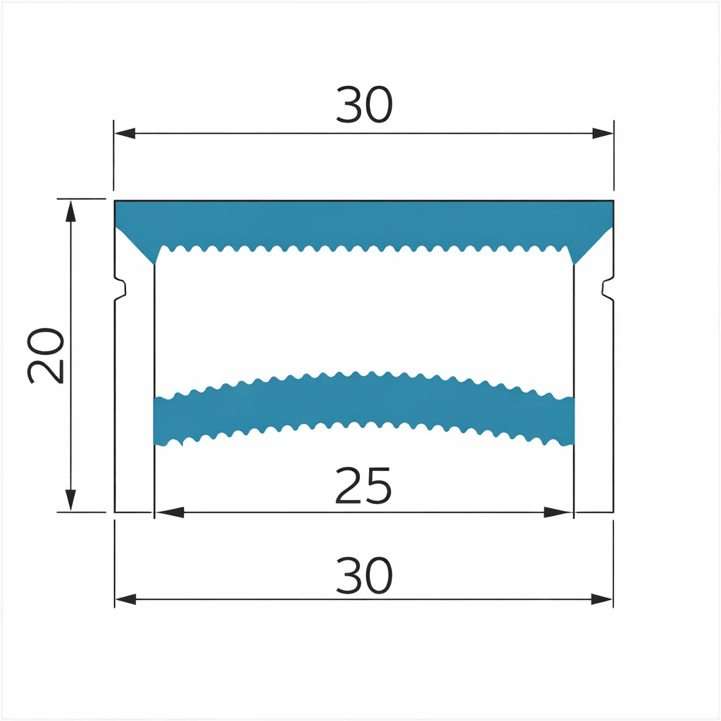 30×20mm Quick Install Neon Light Housing - S3020 With-Edge / Edge-Free Silicone LED Channel System | Max Strip Width ≤25 mm | Top-Emitting Silicone Neon Cover | for Commercial Lighting, Retail Store Lighting & Shop Window Lighting | 164FT/50M - Image 2