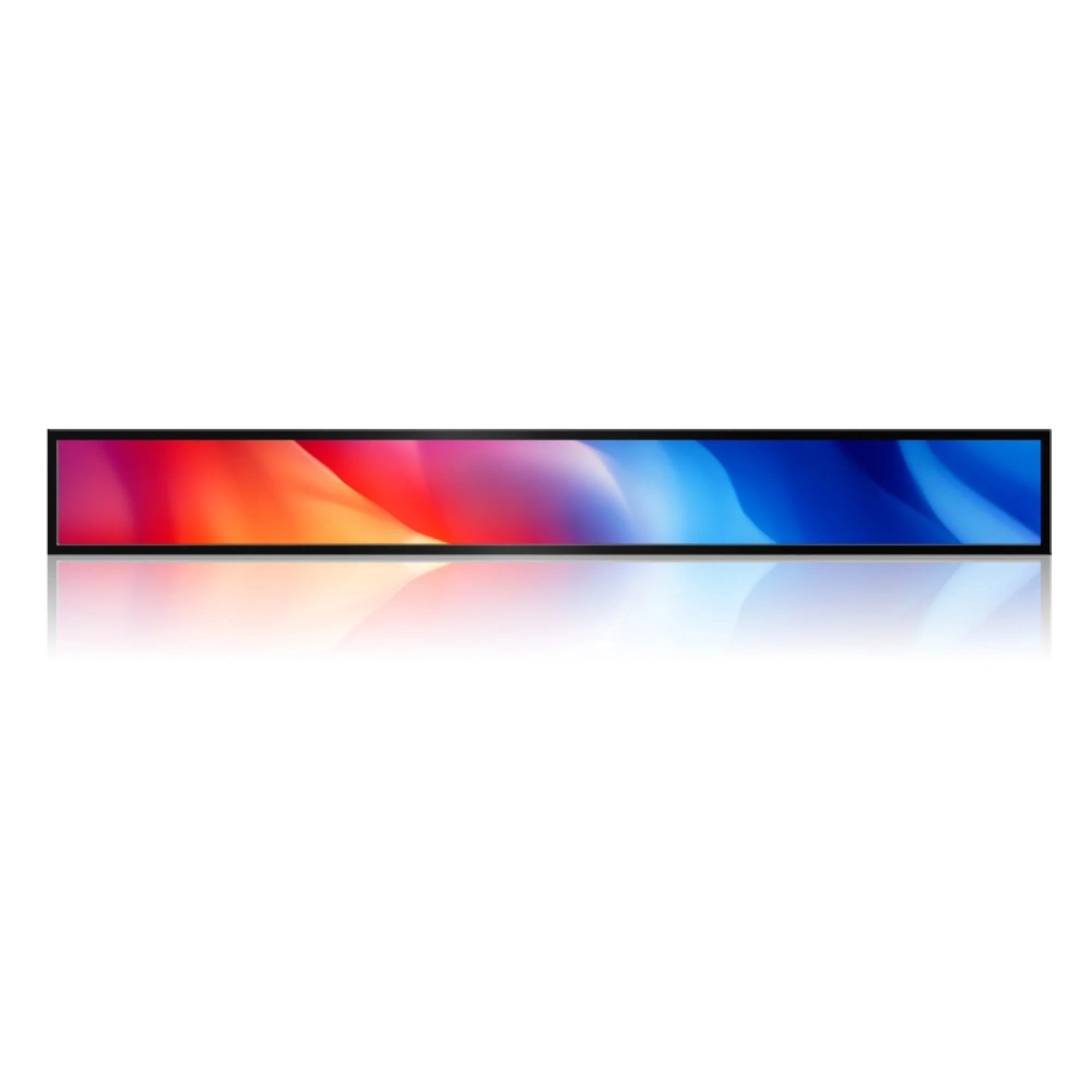 32.1 Inch (819.4×55mm Viewable) LCD Screen Android Stretched LCD Shelf Display | Ultra-Wide Bar Screen | Cloud / App / USB Playback - Image 3