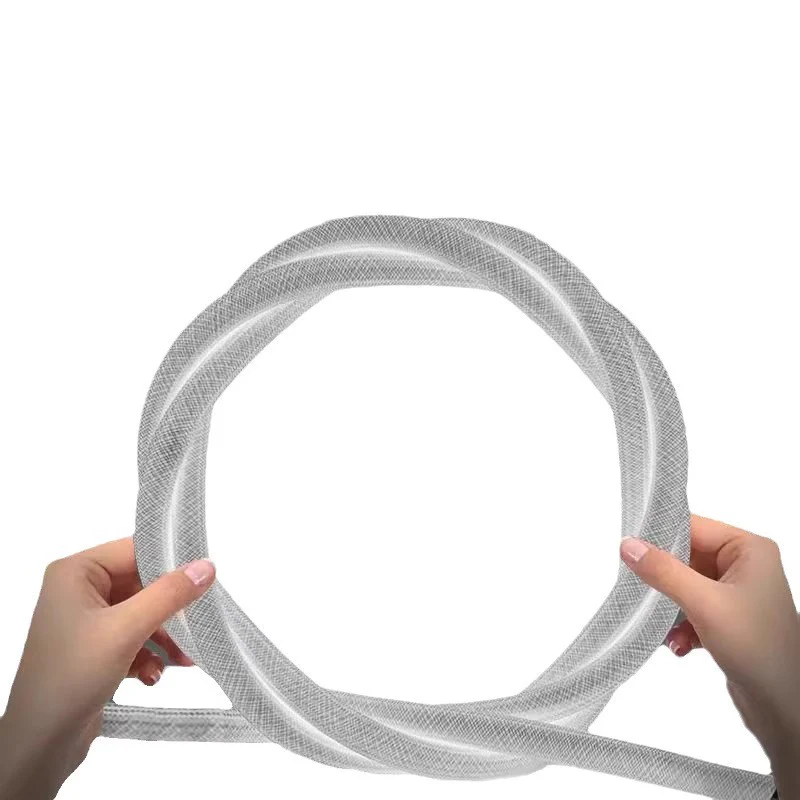360° RGB Woven-Style Neon LED Light Strip | 5V 0.59‘’ Flexible Silicone Tube | Waterproof, Full-View Illumination, Plug & Play Kit with Controller (5m / 20 Rolls Options) - Image 9