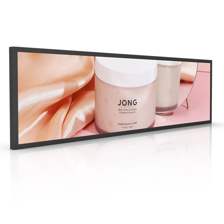37.6 Inch (920×258mm Viewable) Ultra-Wide Android LCD Bar Display for Retail Shelves | Cloud, App & USB Content Management - Image 8