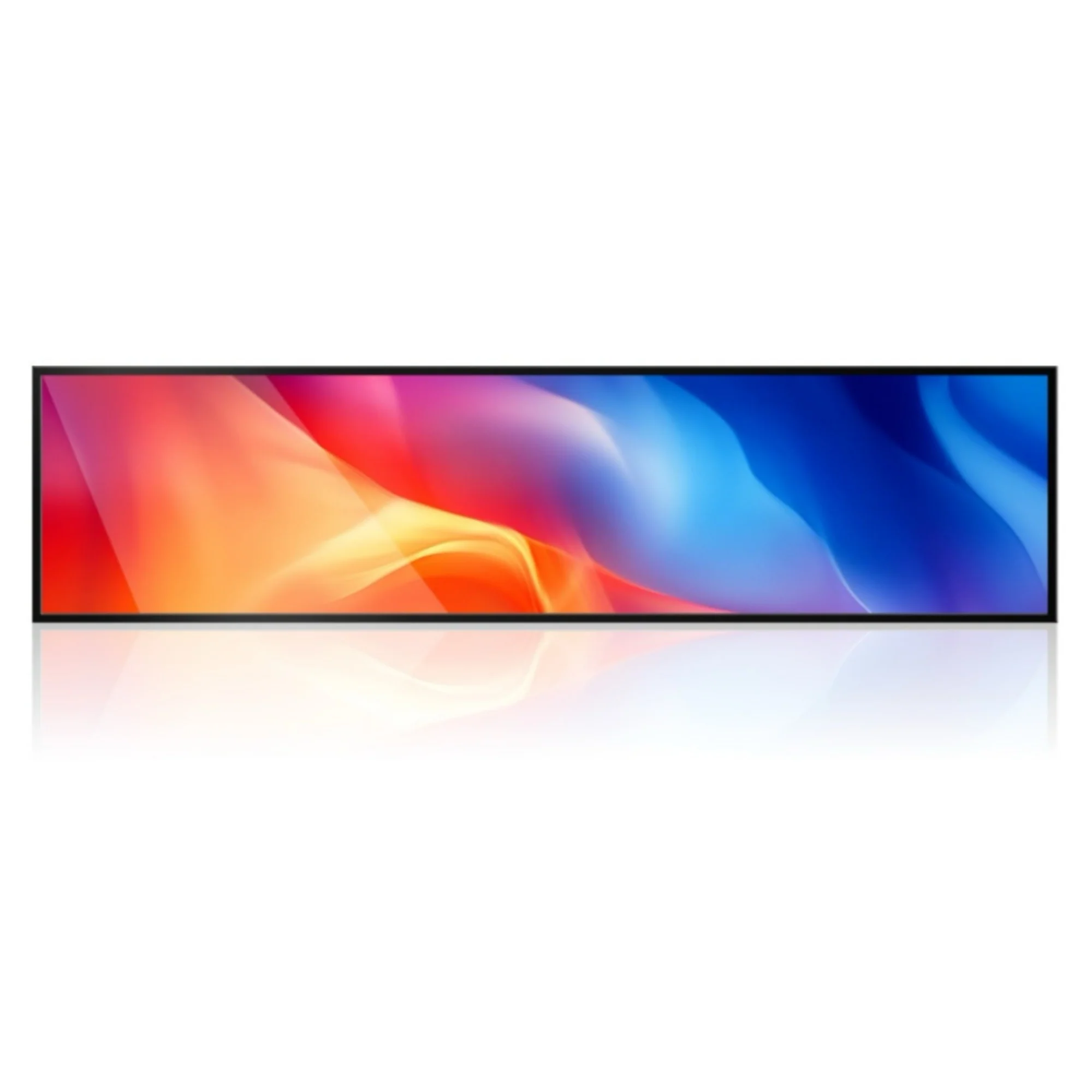 37.6 Inch (920×258mm Viewable) Ultra-Wide Android LCD Bar Display for Retail Shelves | Cloud, App & USB Content Management - Image 9