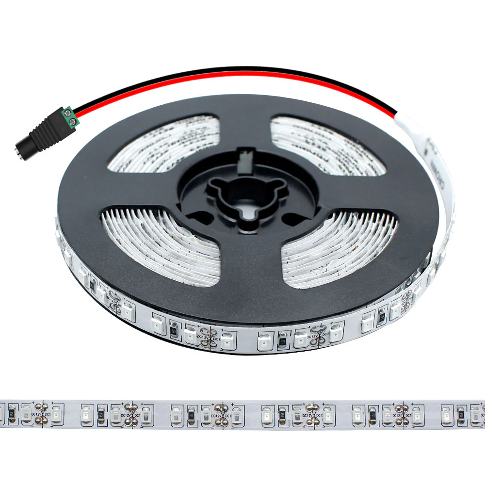 395–405nm SMD2835 UV LED Strip Light – 16.4FT / 5M | 60 / 120 / 240 LEDs/m | Non-Waterproof / IP67 Waterproof | Not Include Power Supply | For Black Party, Curing & Fluorescent Lighting - Image 3