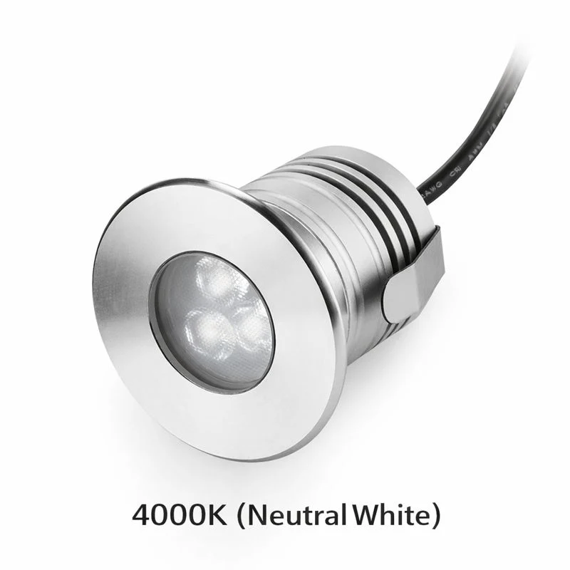 3W 3-LED Underwater Pool Lights – IP68 Waterproof | DC 12V / 24V Low Voltage | Stainless Steel & Aluminum Submersible Lights | Red / Green / Blue / 3000K / 4000K / 6000K for Pool, Fountain & Pond Lighting |  8 / 10-Pack - Image 10