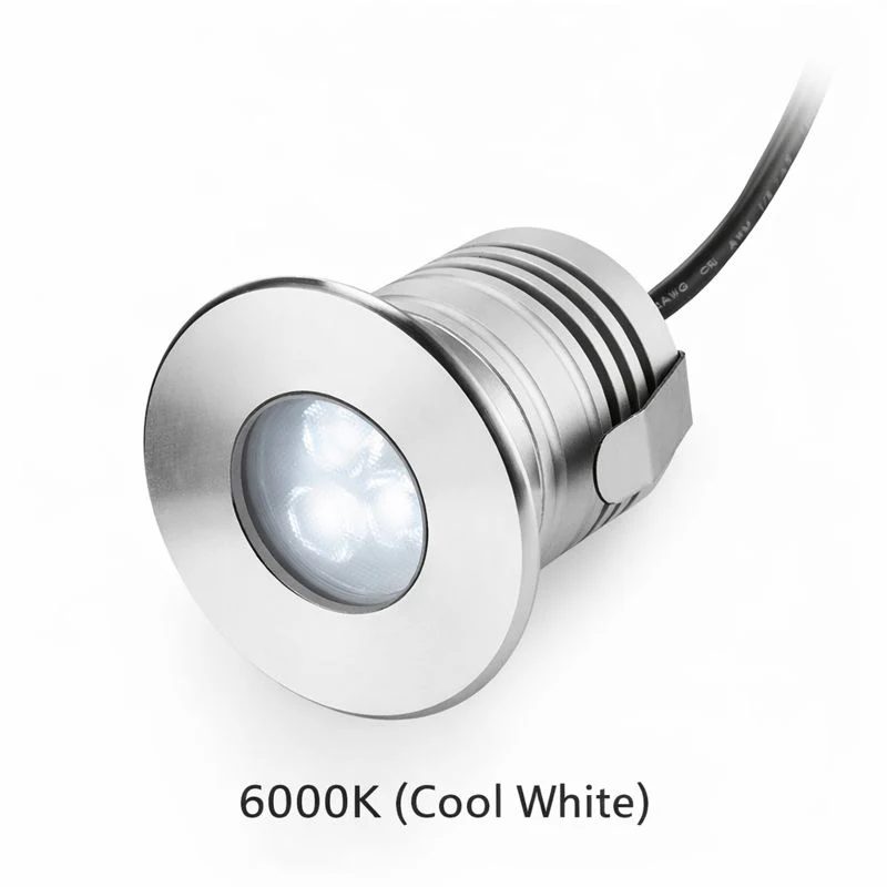 3W 3-LED Underwater Pool Lights – IP68 Waterproof | DC 12V / 24V Low Voltage | Stainless Steel & Aluminum Submersible Lights | Red / Green / Blue / 3000K / 4000K / 6000K for Pool, Fountain & Pond Lighting |  8 / 10-Pack - Image 11