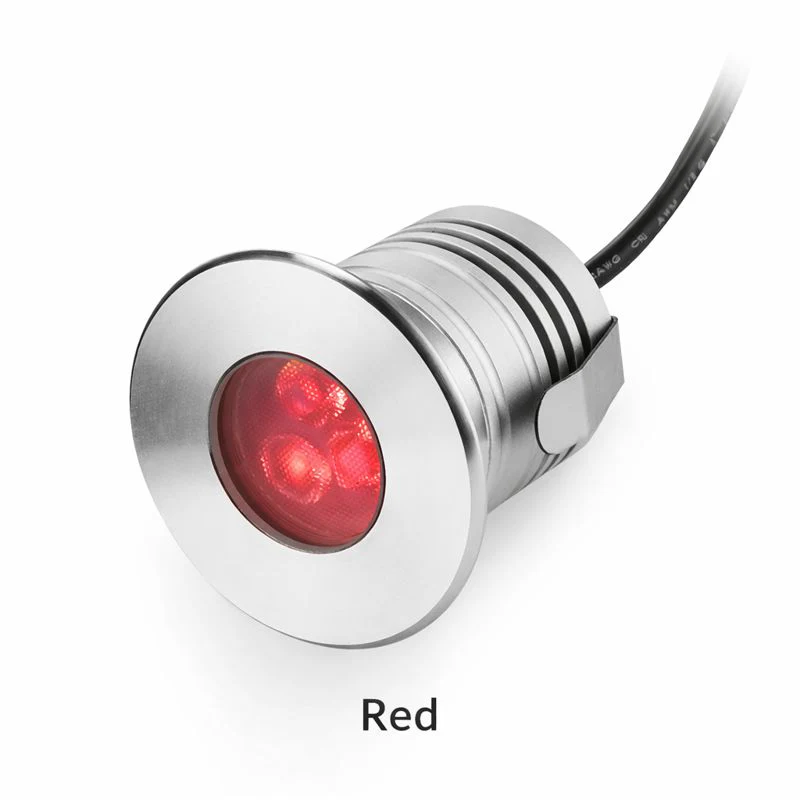 3W 3-LED Underwater Pool Lights – IP68 Waterproof | DC 12V / 24V Low Voltage | Stainless Steel & Aluminum Submersible Lights | Red / Green / Blue / 3000K / 4000K / 6000K for Pool, Fountain & Pond Lighting |  8 / 10-Pack - Image 12