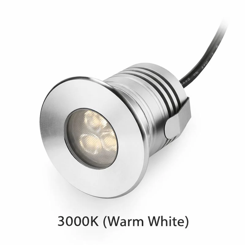 3W 3-LED Underwater Pool Lights – IP68 Waterproof | DC 12V / 24V Low Voltage | Stainless Steel & Aluminum Submersible Lights | Red / Green / Blue / 3000K / 4000K / 6000K for Pool, Fountain & Pond Lighting |  8 / 10-Pack - Image 9