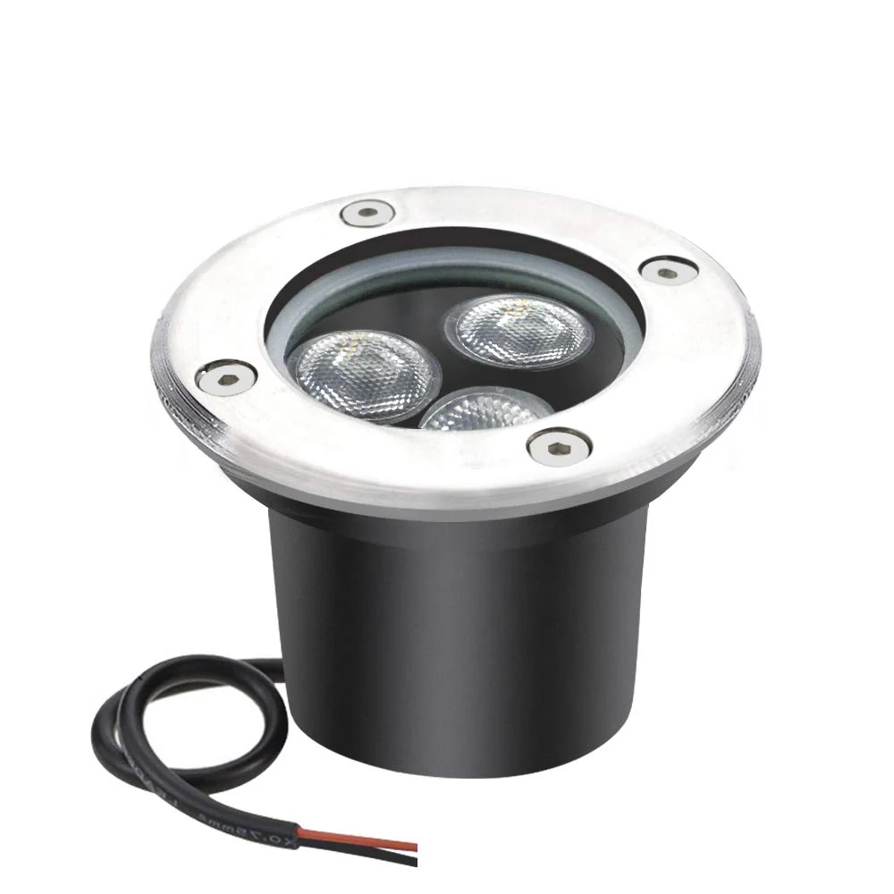 3W Low Voltage Inground LED Spotlight – Warm White | DC 12V / 24V | IP67 Waterproof | Outdoor Landscape & Path Lighting | for Driveway, Deck, Step & Garden Lighting | 6-Pack - Image 6