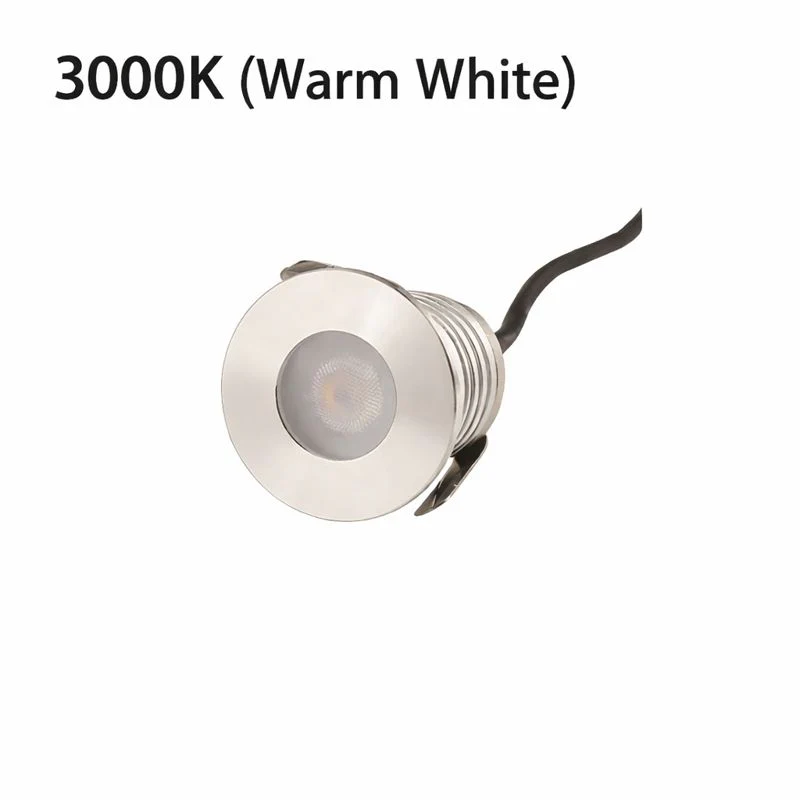 3W Single LED Underwater Lights – IP68 Waterproof | DC 12V / 24V Low Voltage | 304 Stainless Steel Round Submersible Lights | Warm White / Neutral White / Cool White for Pool, Fountain & Garden Landscape Lighting | 8 / 10-Pack - Image 7