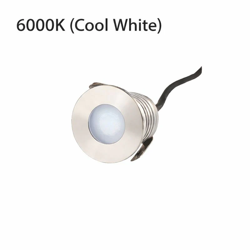 3W Single LED Underwater Lights – IP68 Waterproof | DC 12V / 24V Low Voltage | 304 Stainless Steel Round Submersible Lights | Warm White / Neutral White / Cool White for Pool, Fountain & Garden Landscape Lighting | 8 / 10-Pack - Image 9