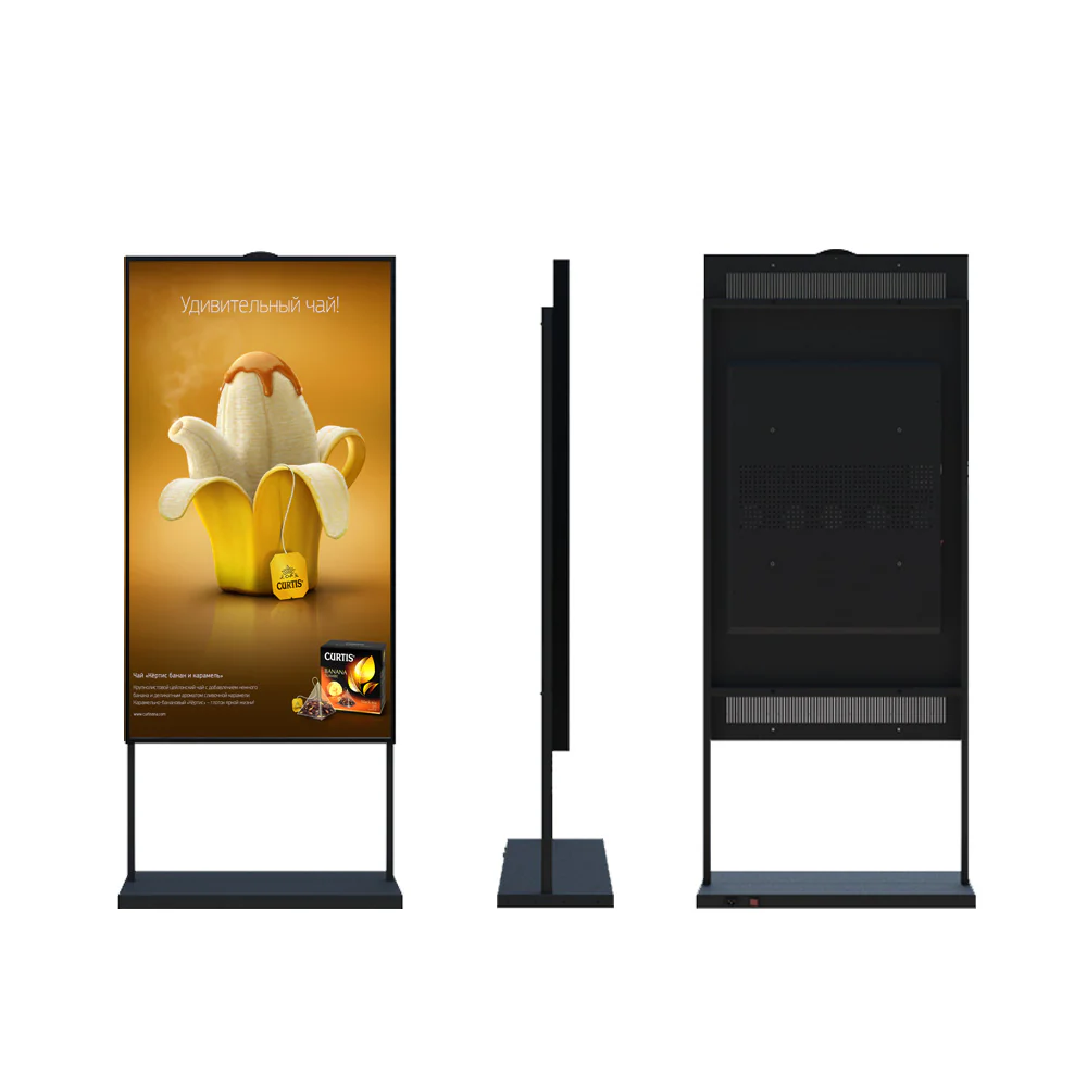 43" Single-Sided 2500nits High Bright Window LCD Digital Signage, Android RK3568 2G+32G, Non-Touch, Cloud/APP/USB, Wall-Mount/Floor Stand/Suspended Installation - Image 2