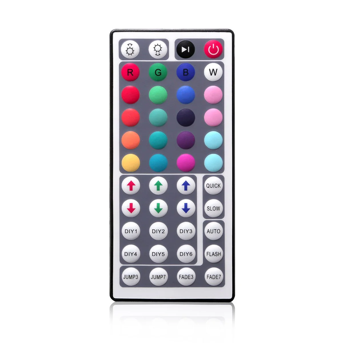 44Key IR Remote Controller for RGB LED Strip Lights 4-pin DC12V-24V LED Strip Controller - Image 2