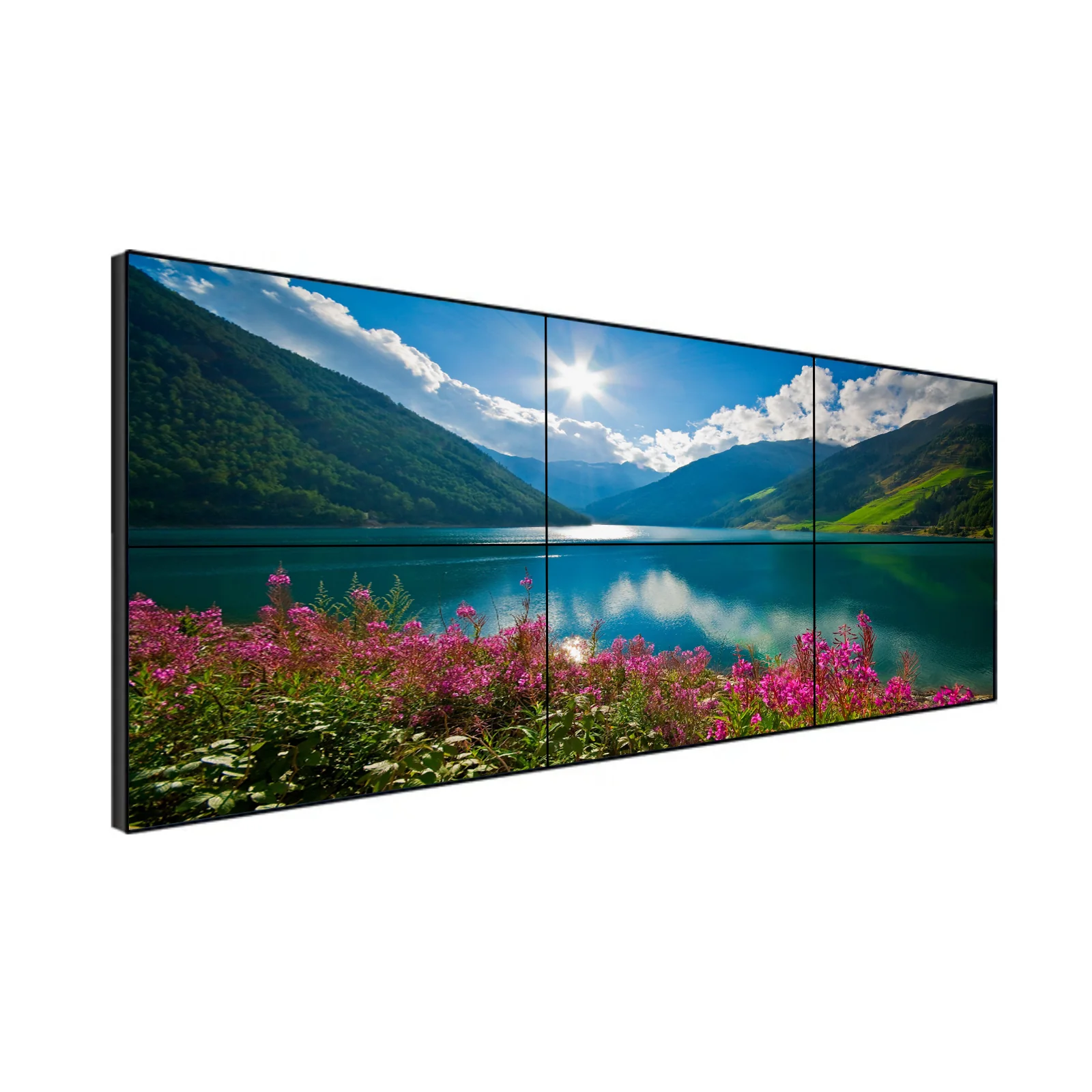 46” BOE LCD Video Wall – 3x2 Kit (6 Panels) | 1920x1080 FHD | 500 nits | Ultra Narrow Bezel 0.88mm / 1.7mm / 3.5mm | HDMI Splicer + Wall Mount Included - Image 11