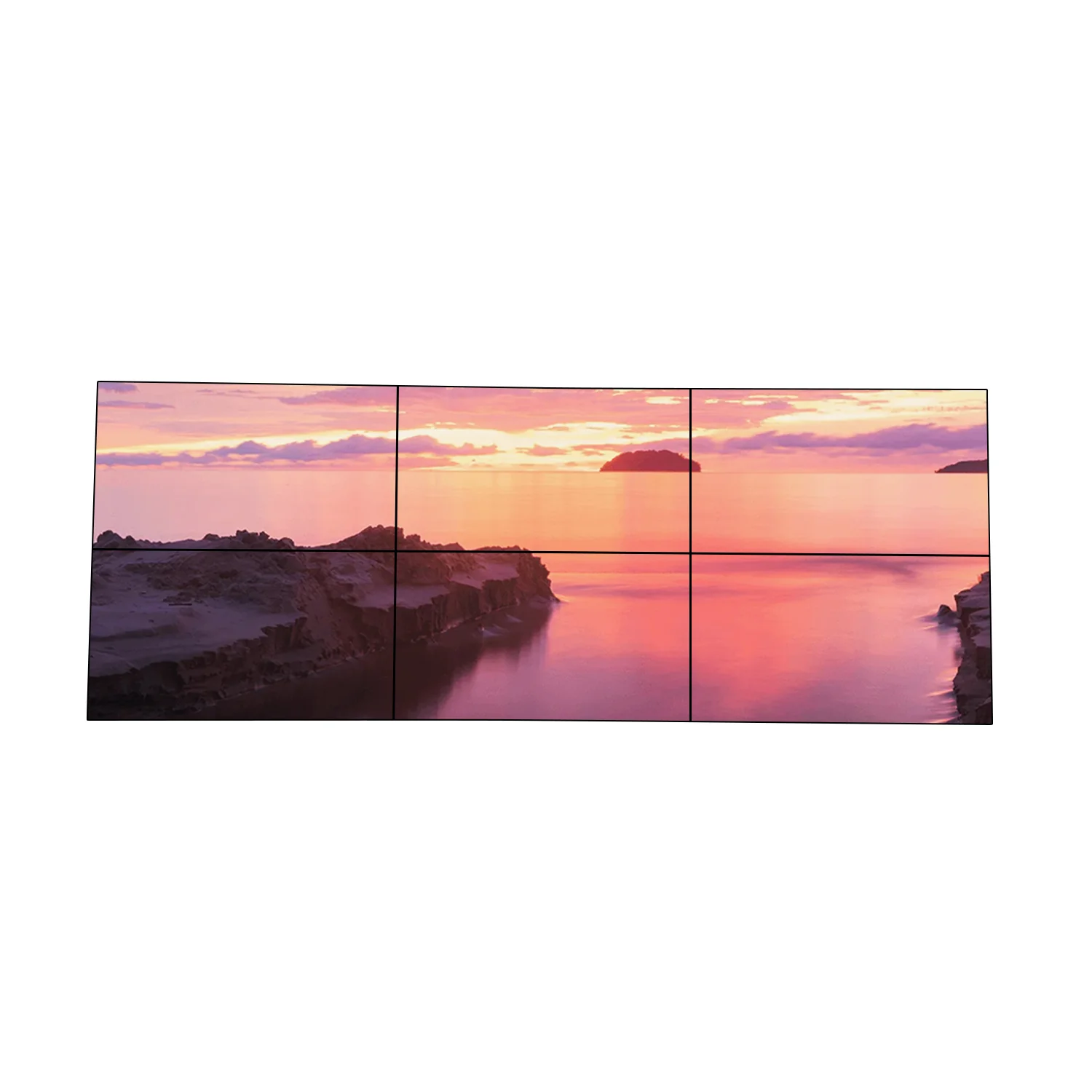 49” BOE LCD Video Wall – 3x2 Kit (6 Panels) | 1920x1080 FHD | 500 nits | Ultra Narrow Bezel 3.5mm | HDMI Splicer + Wall Mount Included - Image 12