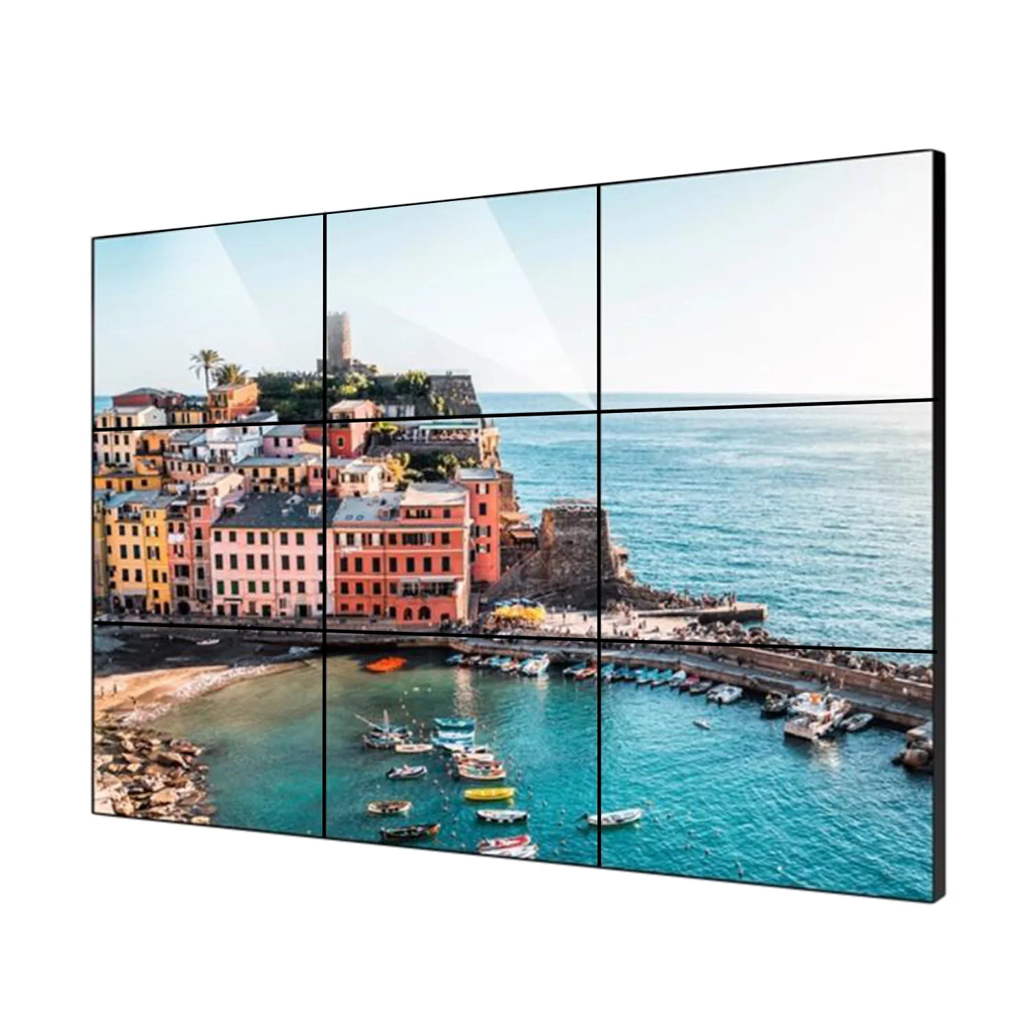 49” BOE LCD Video Wall – 3x3 Kit (9 Panels) | 1920x1080 FHD | 500 nits | Ultra Narrow Bezel 3.5mm | HDMI Splicer + Wall Mount Included - Image 12