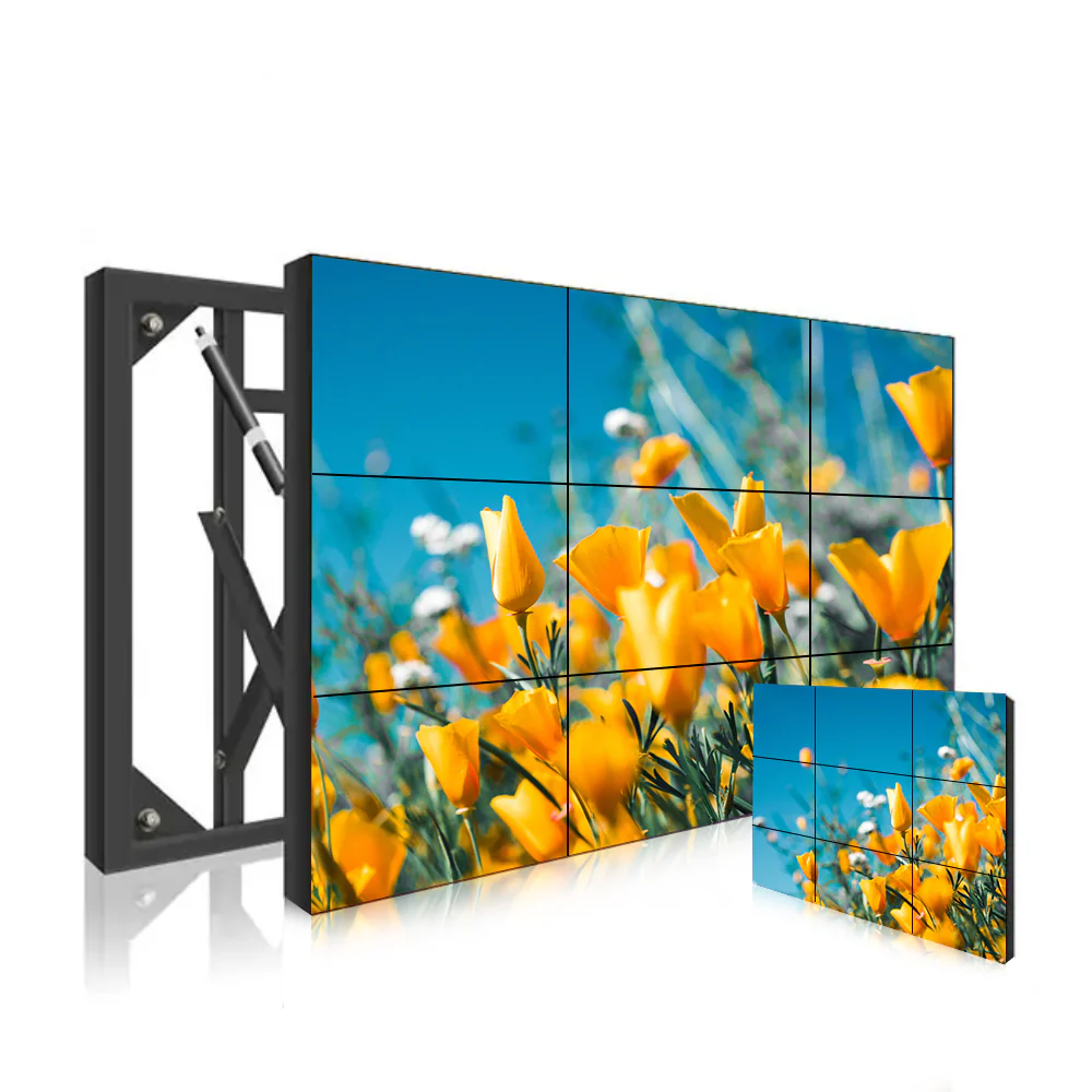 46” BOE LCD Video Wall – 3x3 Kit (9 Panels) | 1920x1080 FHD | 500 nits | Ultra Narrow Bezel 0.88mm / 1.7mm / 3.5mm | HDMI Splicer + Wall Mount Included - Image 7